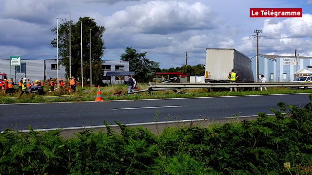 Saint-Agathon (22). Quatre blessés légers sur la RN 12