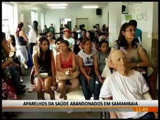 Download Video: APARELHOS DA SAÚDE ABANDONADOS EM SAMAMBAIA