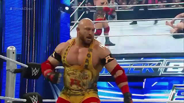 Ryback & Dolph Ziggler vs. Rusev & Big Show- SmackDown, Aug. 27, 2015