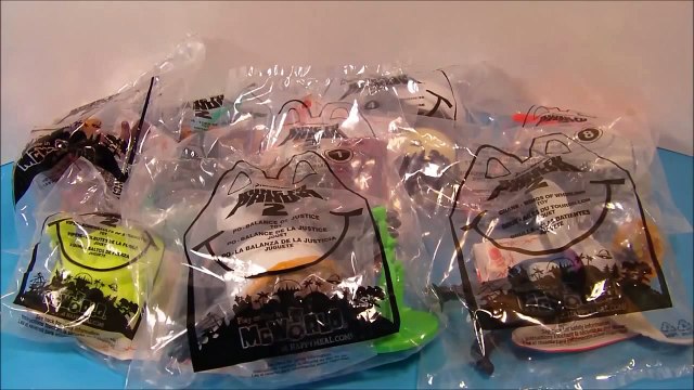 2011 KUNG FU PANDA 2 SET of 8 McDONALD S HAPPY MEAL TOY S VIDEO REVIEW