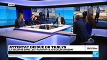 Attentat déjoué du Thalys : la sécurité dans les transports au cœur du débat