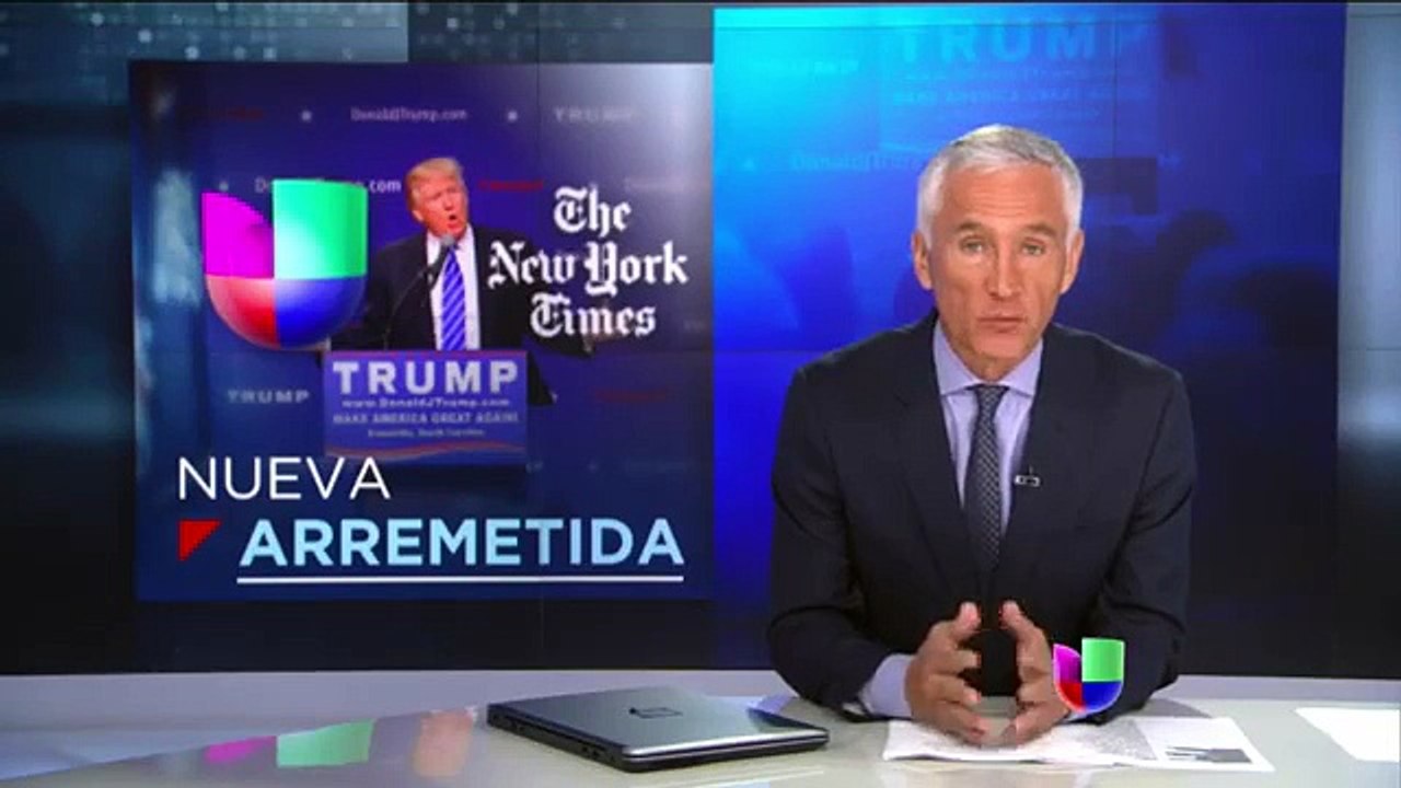 Donald Trump arremete contra el New York Time