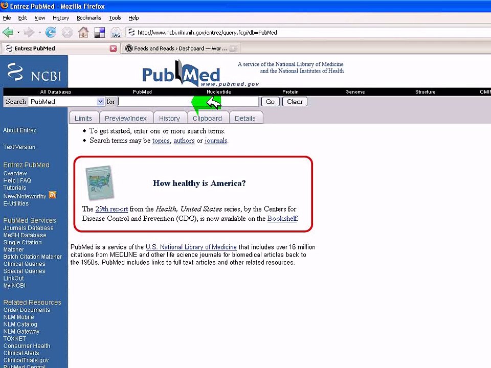 Tutorial: PubMed Feeds into WordPress - video Dailymotion
