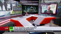 Dr. Thom Brooks talks to RT International on migrant debate