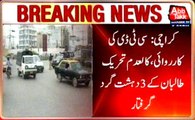 CTD arrests 3 TTP terrorists in action from Manghopir