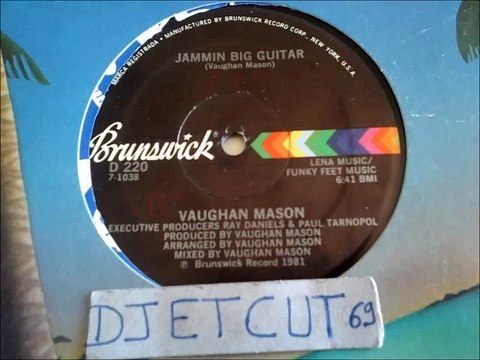 VAUGHAN MASON -JAMMIN BIG GUITAR(RIP ETCUT)BRUNSWICK REC 81