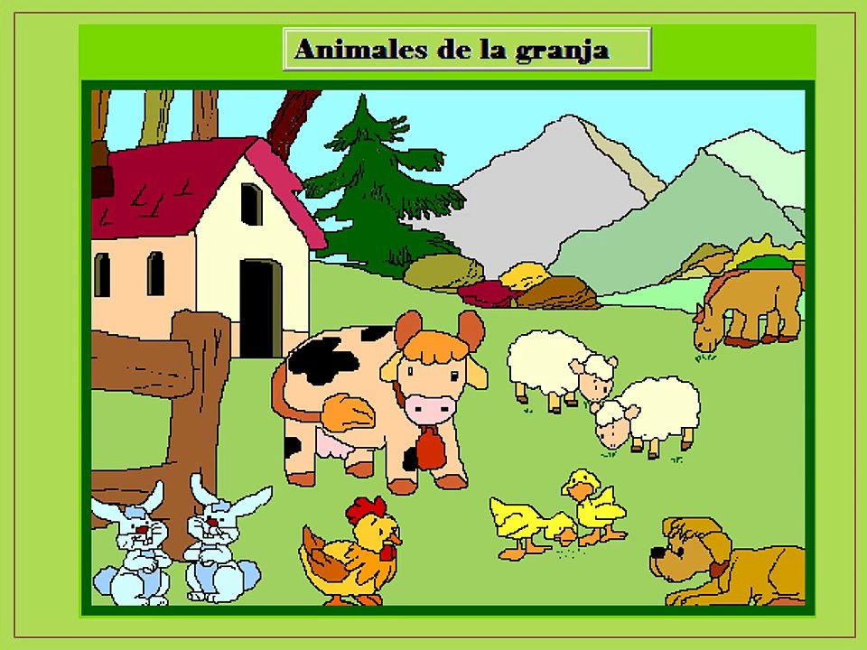 Animales de la granja y sus sonidos