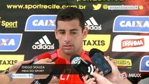 Diego Souza fala sobre confronto contra o Flamengo no Brasileirão!
