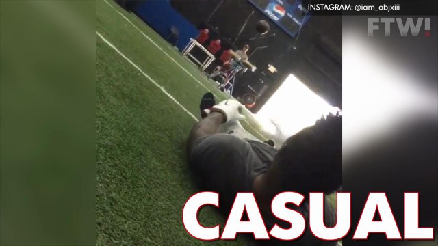 Odell Beckham Still Very Good at Sports