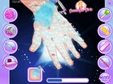Disney Frozen Elsa Great Manicure Baby Games | Manicure Funny Children Games