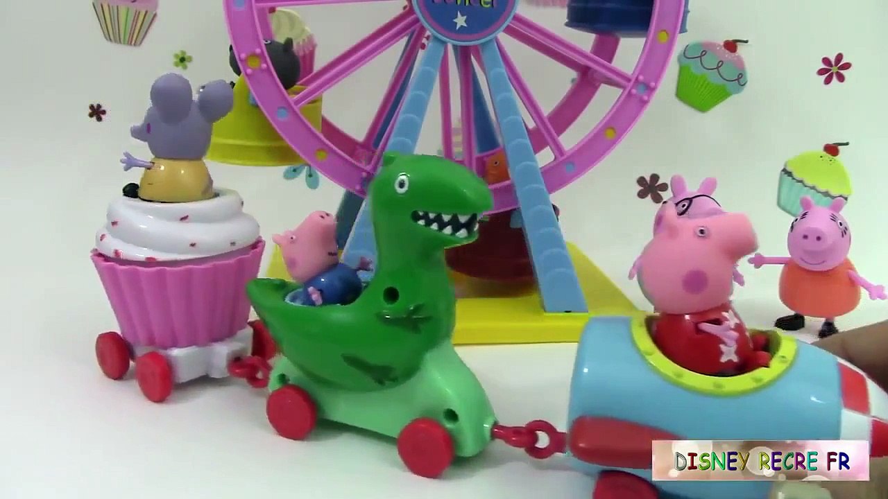 Peppa Pig Les Montgolfières et Barbapapa ♥ Peppa Pig Balloon Ride Theme Park