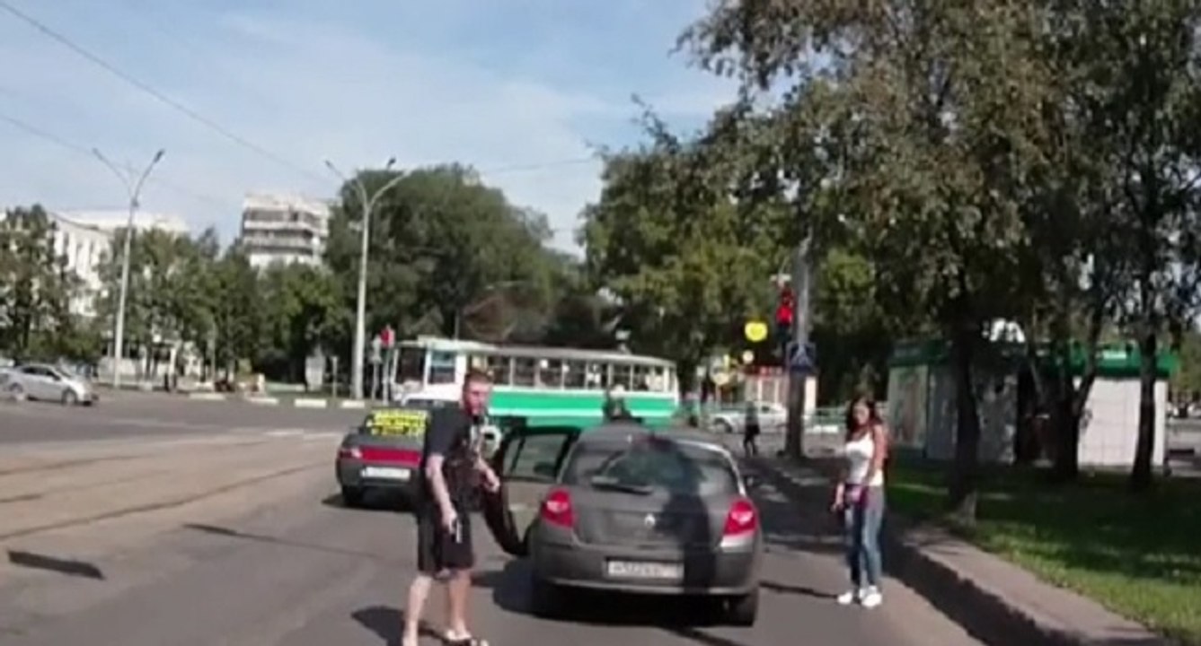 Road rage avec une arme à feu en Russie