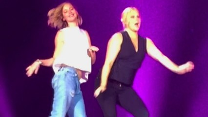 Amy Schumer & Jennifer Lawrence DANCE ON STAGE At Billy Joel Concert | What's Trending Now