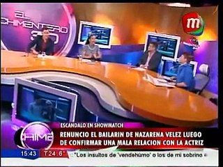 Renunció el bailarín de Nazarena Vélez