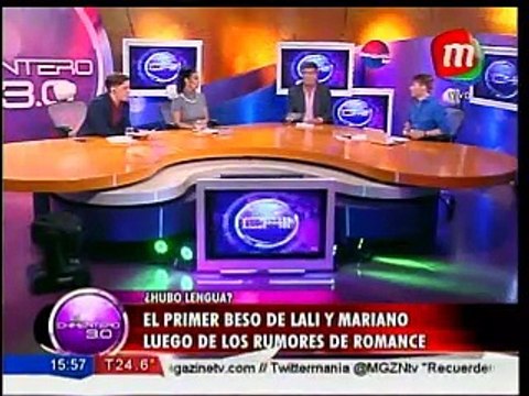 ¿Hubo lengua en el beso de Lali Esposito y Mariano Martinez?