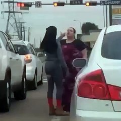 Funny Lady Fighting In Public