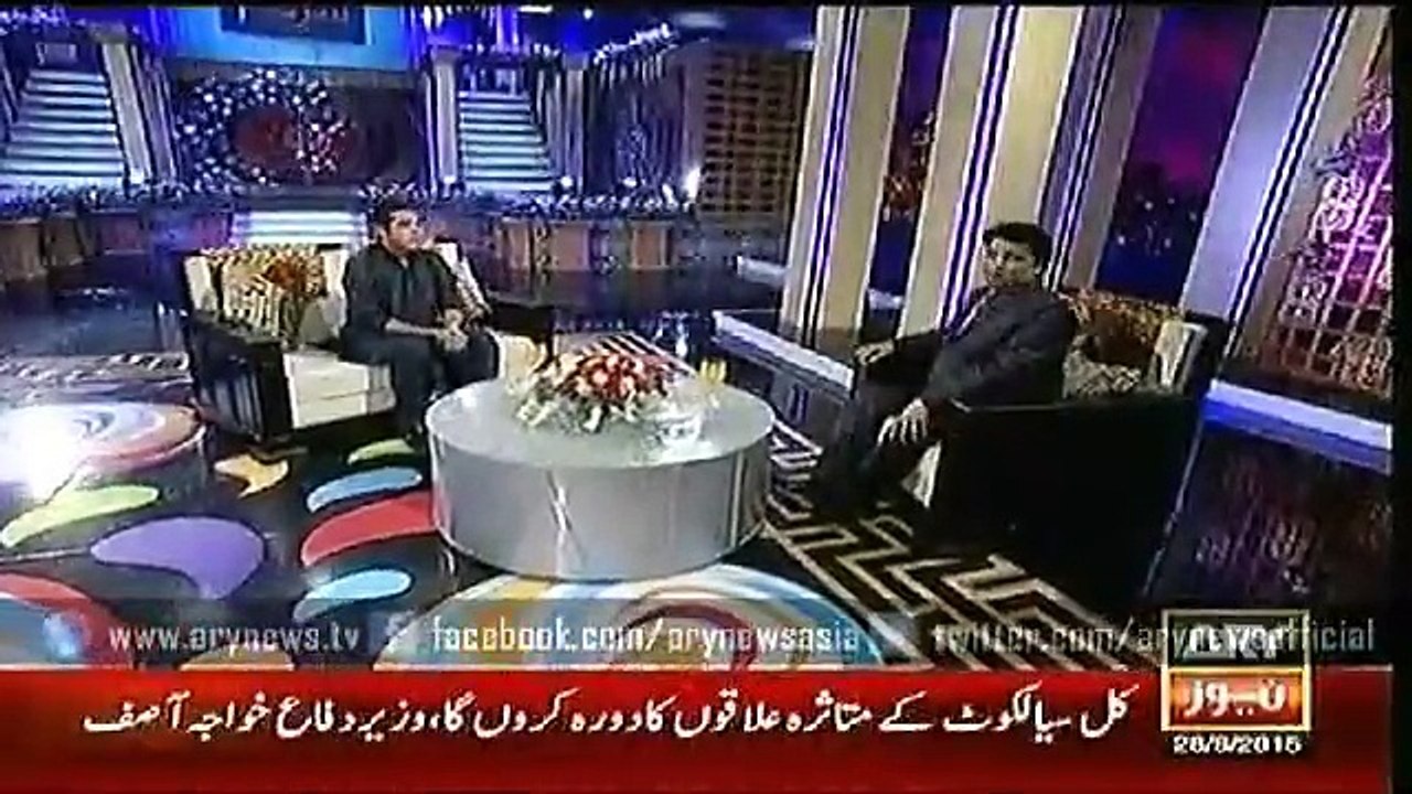 Umer Shareef ShowMan  28 Aug 2015