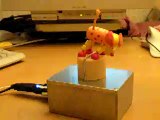 An Availabot-like computer-controlled push puppet for Linux