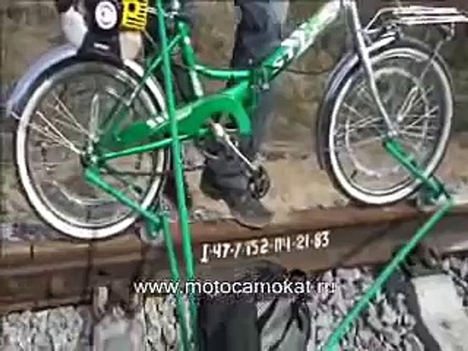 ВЕЛОДРЕЗИНА  "Кузнечик " (Railbike)