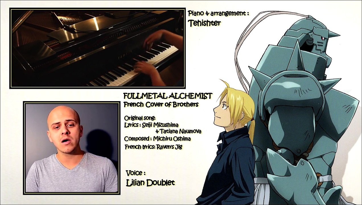 Full Metal Alchemist - Mon frère, Brothers, Bratja [French Cover]