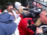 Anti-War Protesters Arrested Near Huckabee & Ron Paul Office