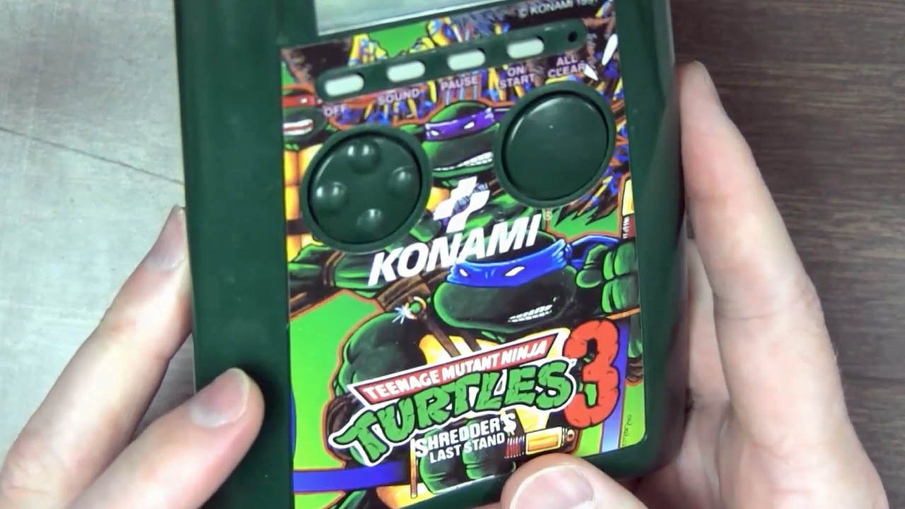 CGR Undertow - TEENAGE MUTANT NINJA TURTLES III: SHREDDER'S LAST STAND LCD HANDHELD