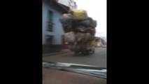 WhatsApp: ¿cuántos bultos puede cargar un pequeño camión?
