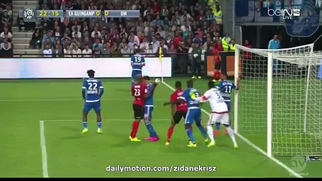 All Goals and Highlights HD - Guingamp 2-0 Olympique Marseille Ligue 1 28.08.2015