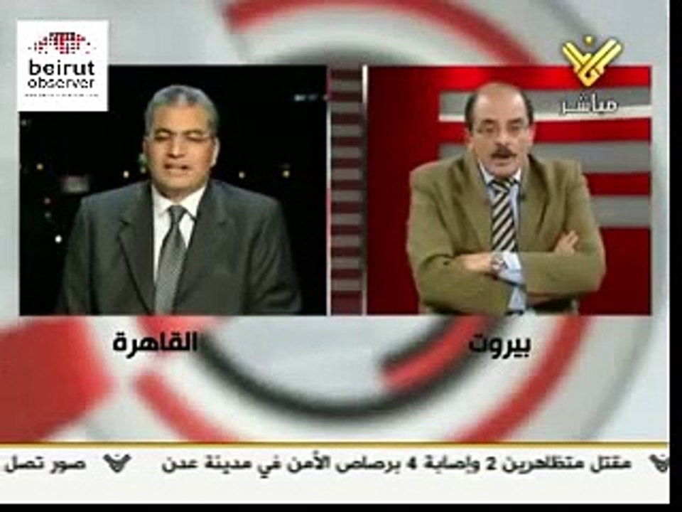 عصام سلطان ينسحب من قناة المنار لنقده النظام السوري