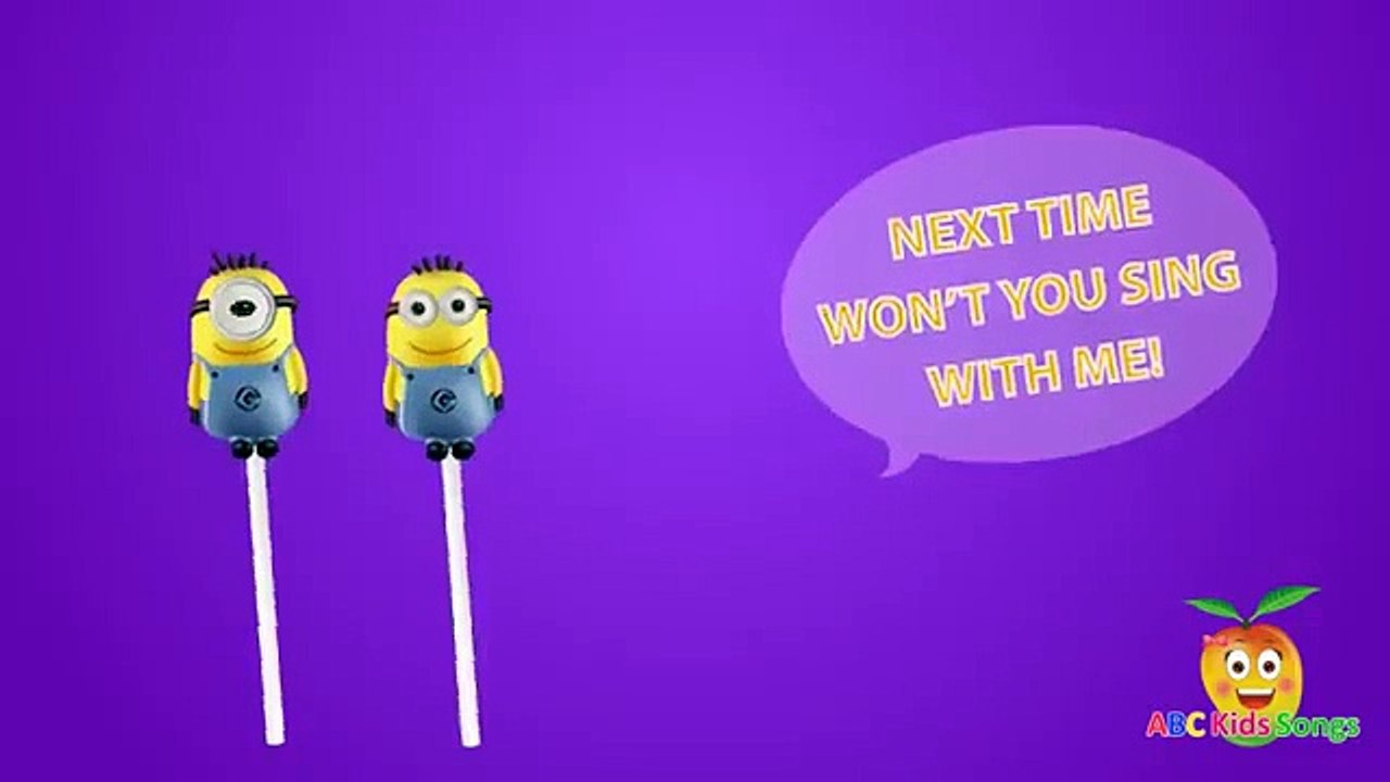 ABC Song for Kids   Minions Cake Pops Alphabet Song for Baby   Nursery Rhymes So