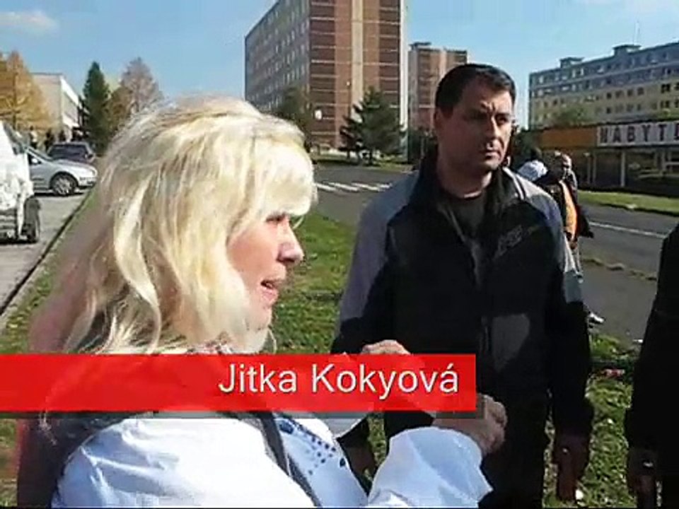 Litvínov - Janov demonstrace(Radio Rota)