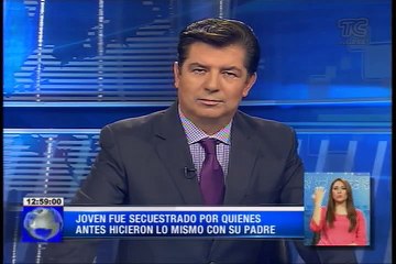 Joven fue secuestrado por quienes antes hicieron lo mismo con su padre
