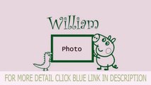 Peppa Pig George, Dinosaur, Photo Frames with your Chosen name 60 cm x 40 cm Col Top