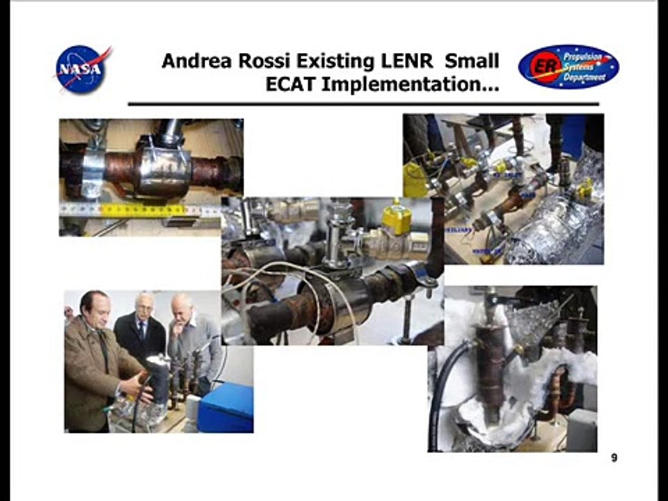 Michael A. Nelson NASA LENR Presentation - 09/22/2011