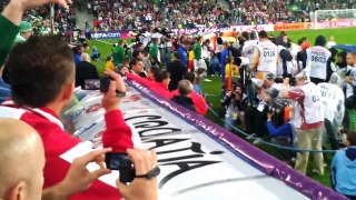 Hrvatska-Irska himne / Croatia-Ireland anthems/ Euro 2012 - Poznan - 10.06.2012. -