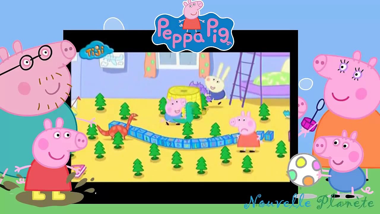 Peppa Pig en français Saison 3 épisode 8 Richard Rabbit vient jouer a la maison