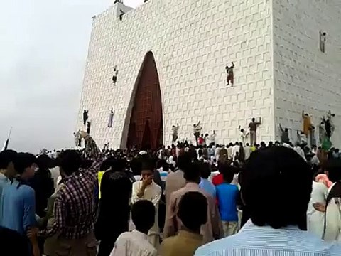 danger quaid azam mazar