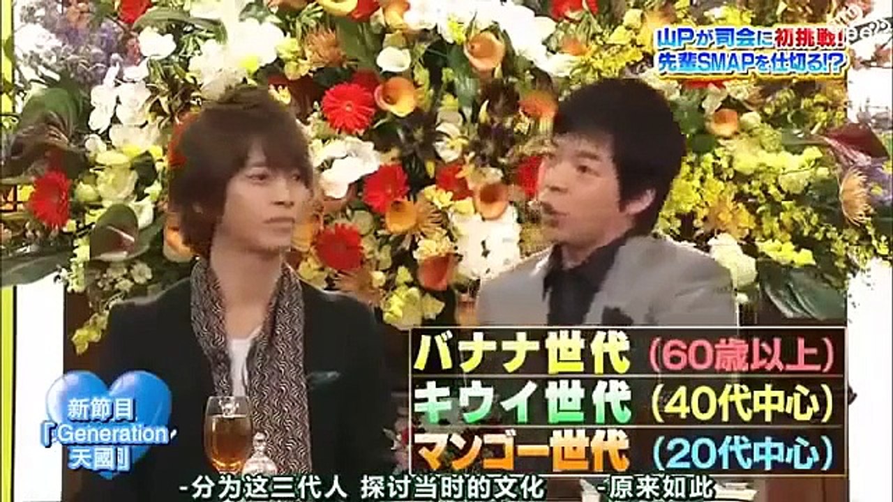 SMAPxSMAP 130121 Yamashita Tomohisa, Imada Kouji ( 山下智久,今田耕司)