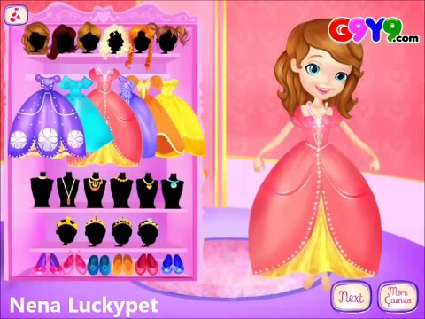 Disney Princess Sofia Makeover Video Play-Girls Games Online-Dress Up Games