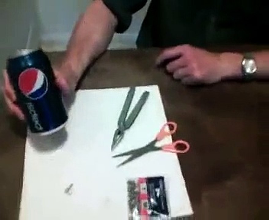 Pepsi can fishing lure (homemade)