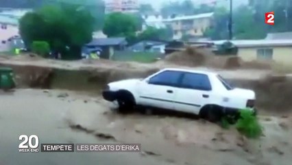 La tempête Erika a fait au moins 25 victimes à La Dominique