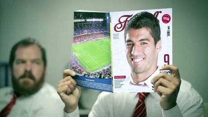 Luis Suárez en Abitab - Dobles (original)