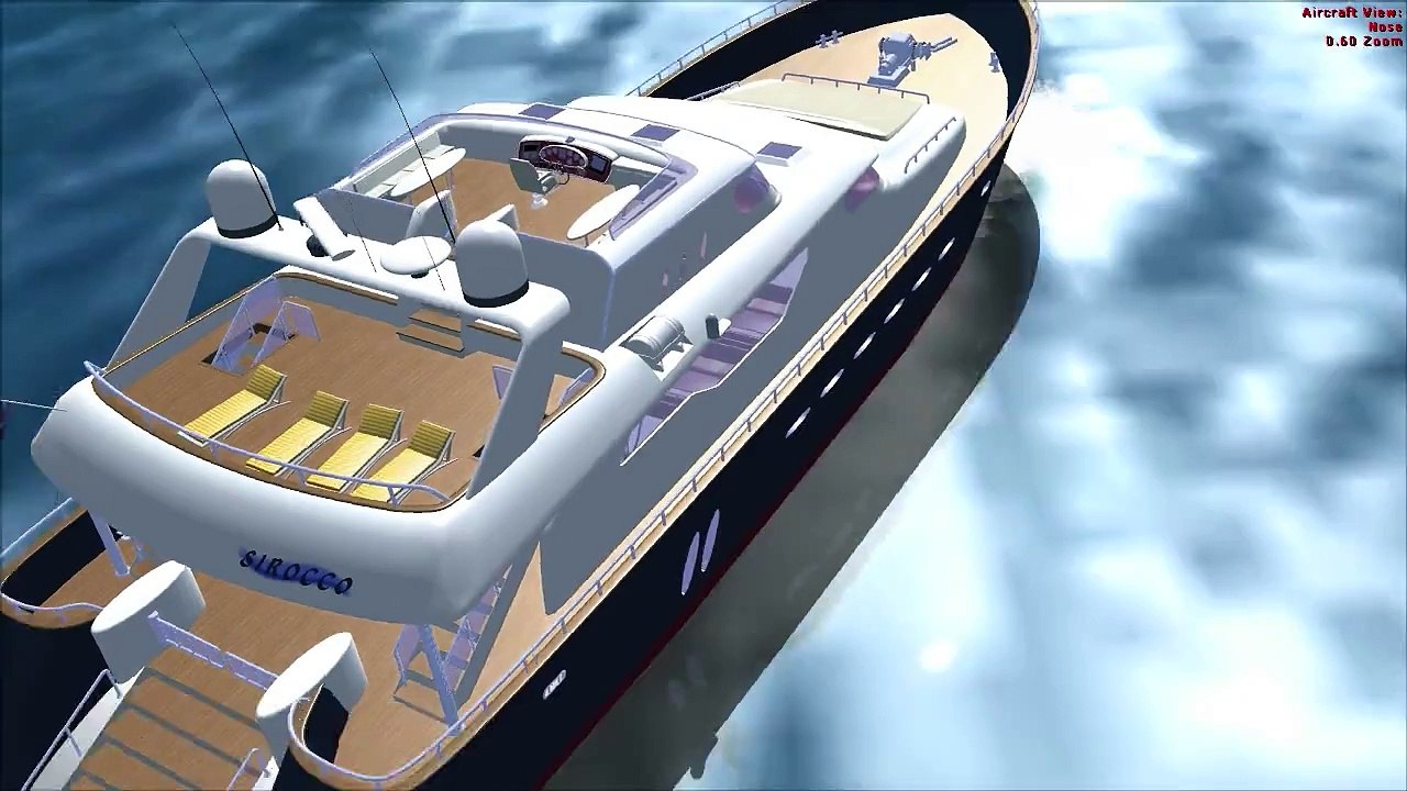 FSX Police helicopter chase with Bell 206B JetRanger