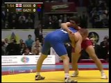 Осетин Хетаг Газюмов и Георгий Гогшелидзе Грузин 96 кг Финал Чемпионат Европы Баку 2010 год