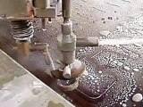 Waterjet Cutting System, taglio getto d'acqua, Wood Cutting