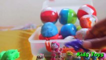 Play Doh Surprise Eggs Kinder Surprise Eggs Capsule Toy Surprise Play Dough FunKT