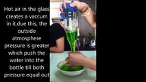 Physics Experiments (About Pressure and Density) ~with full explanation!