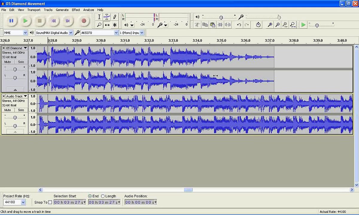 How to Beat Match and Mix Songs on Audacity