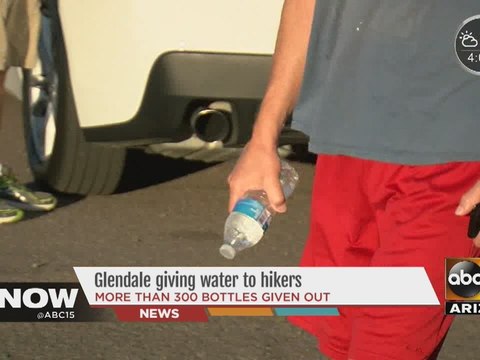 Glendale officials educating hikers about hydration, heat