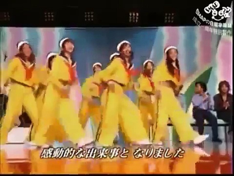 SMAP 中居正広が体張りすぎ！？　モーニング娘を裸同様で踊り狂う！「TVでチ○ビは見せないタ...